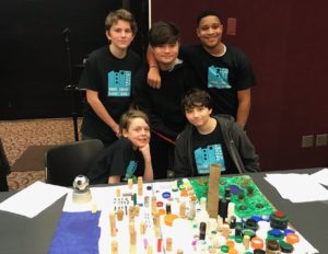 Future City team from Moore Square Magnet MS in Raleigh