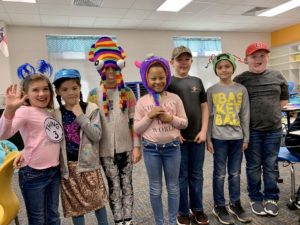 Bryan Road ES students in crazy hats