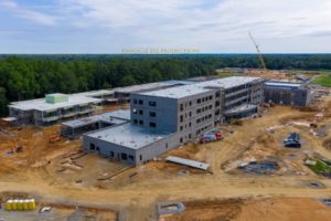 Newly rebuilt Fuquay-Varina High School